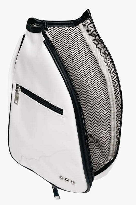 Poppy Patent Pickleball Bag - Tote Bag