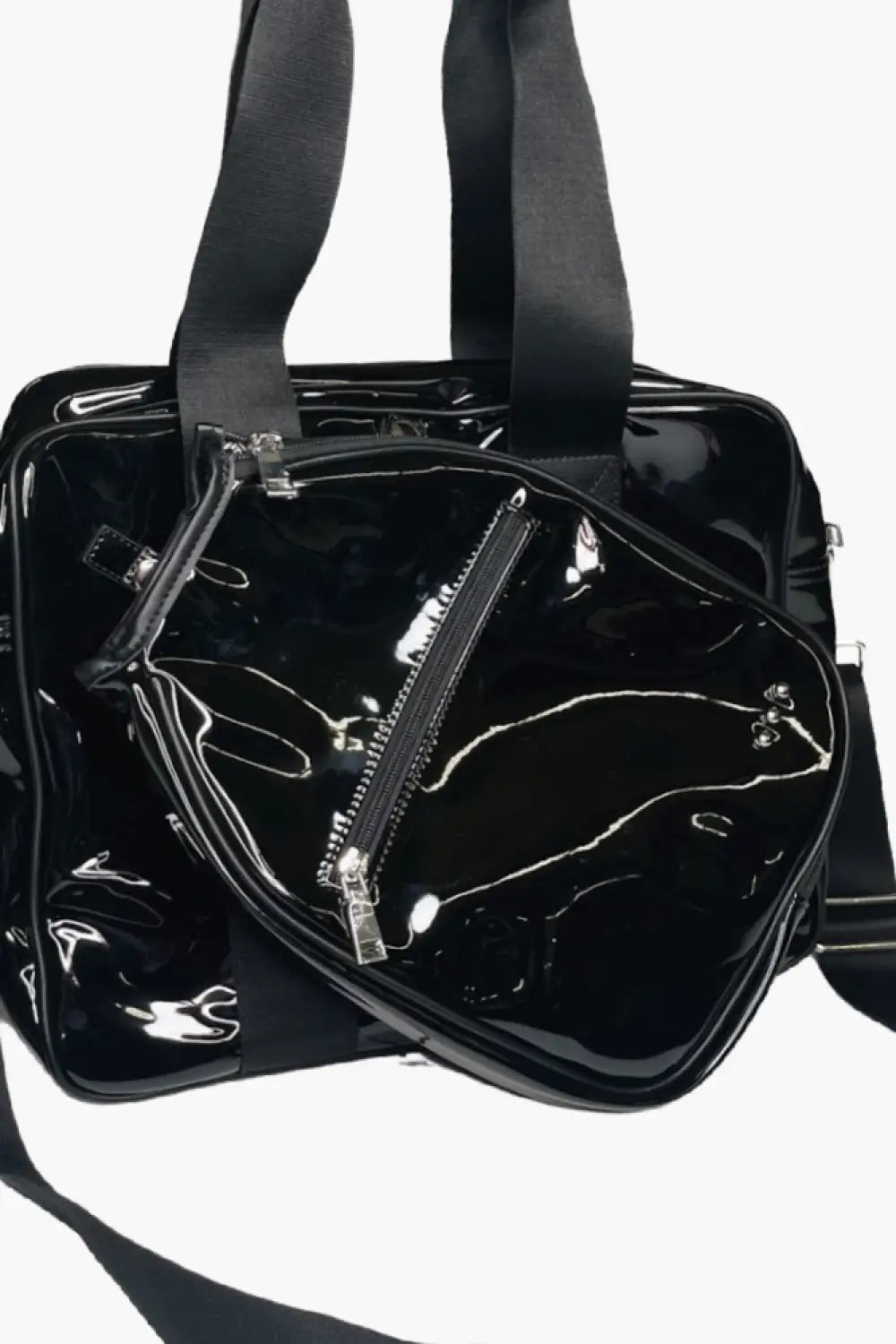 Poppy Patent Pickleball Bag - Tote Bag