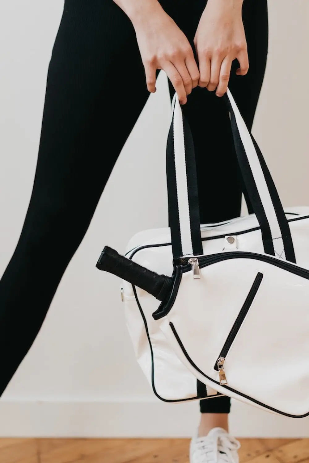 Poppy Patent Pickleball Bag - Tote Bag