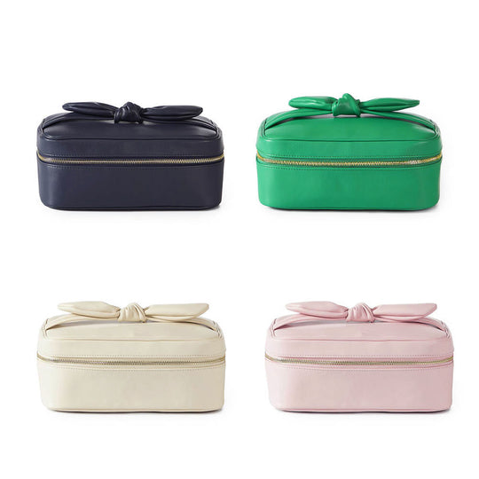 Madelyn Bow Makeup Bag - MELISSA JEAN