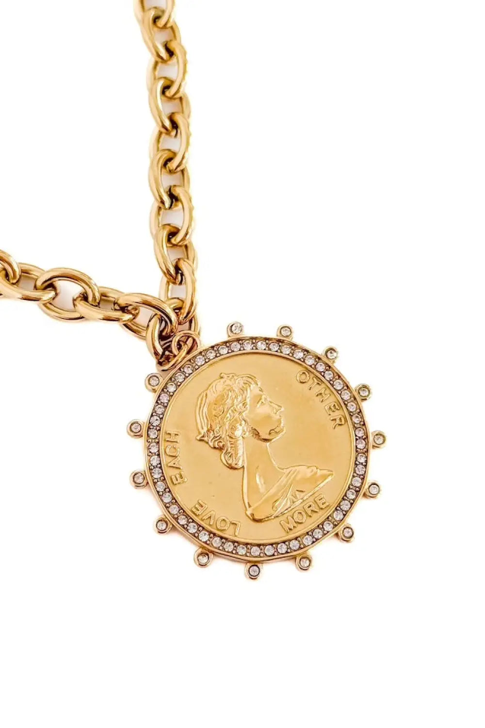 Love Each Other More Pendant Necklace - WATERPROOF - Necklace