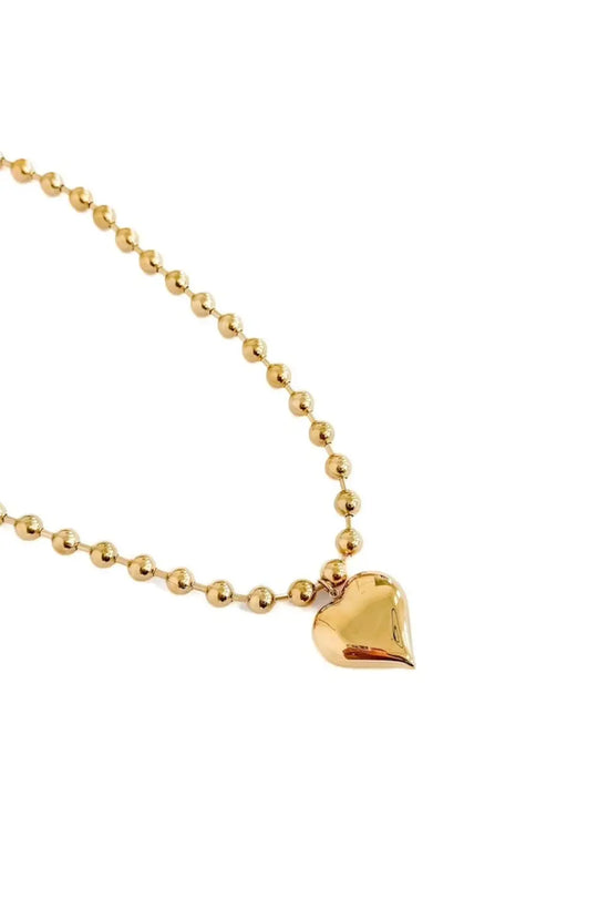 Harmony Heart Necklace - WATERPROOF - Gold - Necklace