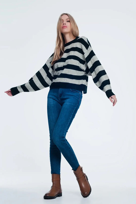 Pull en maille avec dos découvert - Pulls