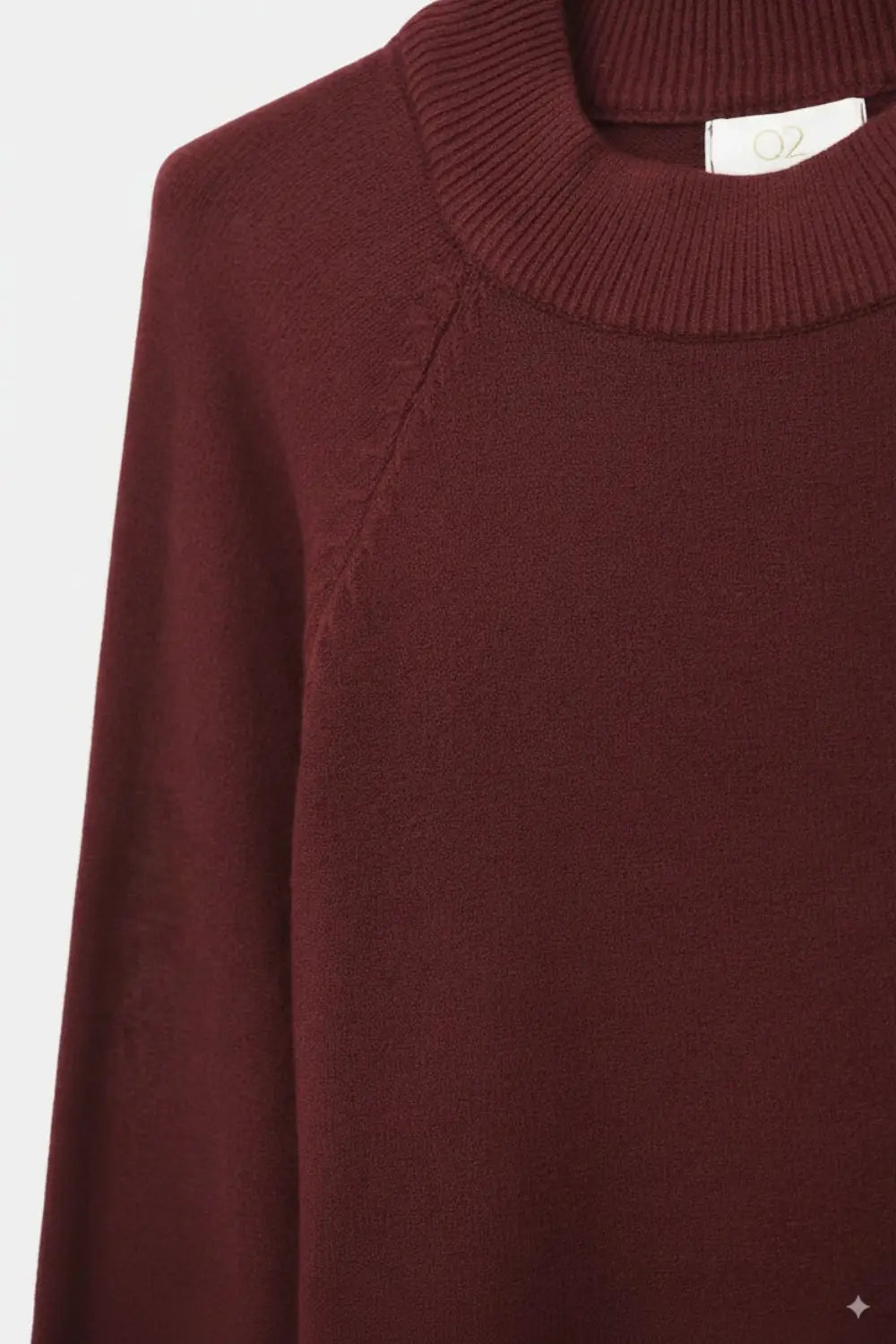 pull-over bordeaux à manches ballon de style décontracté - One Size / rouge