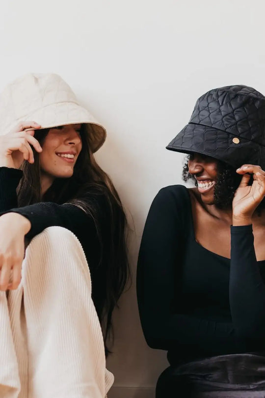 Chiara Quilted Bucket Hat - Bucket Hat