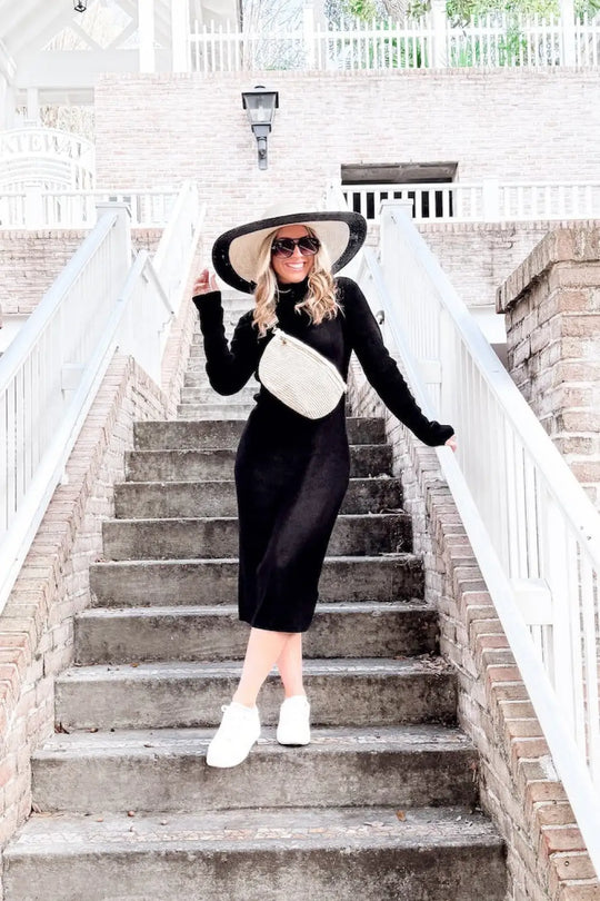 Rachel Raffia Bum Bag - Bum Bag