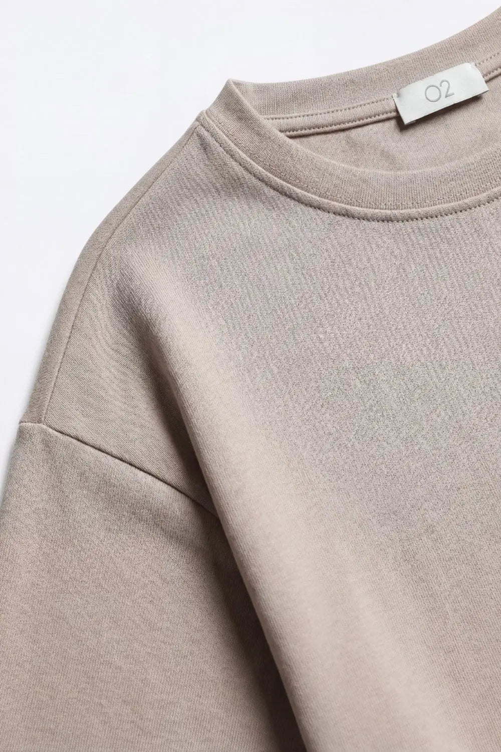 Relaxed Fit Short Sleeve Crewneck sweatshirt in beige - One Size / Beige - Sweaters