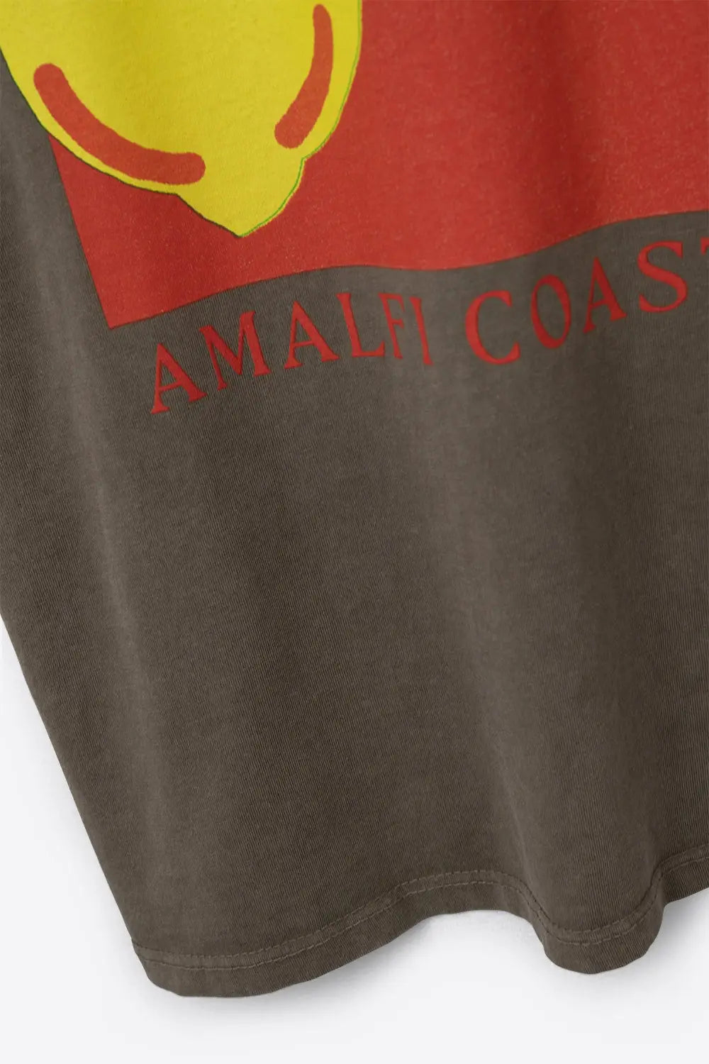 Relaxed Fit T-Shirt With La Dolce Vita Print in light Brown - One Size / Brown - Tops