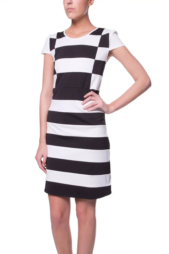 Robe à larges rayures - Vestidos