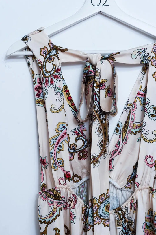 Robe d’été courte à imprimé cachemire - Vestidos