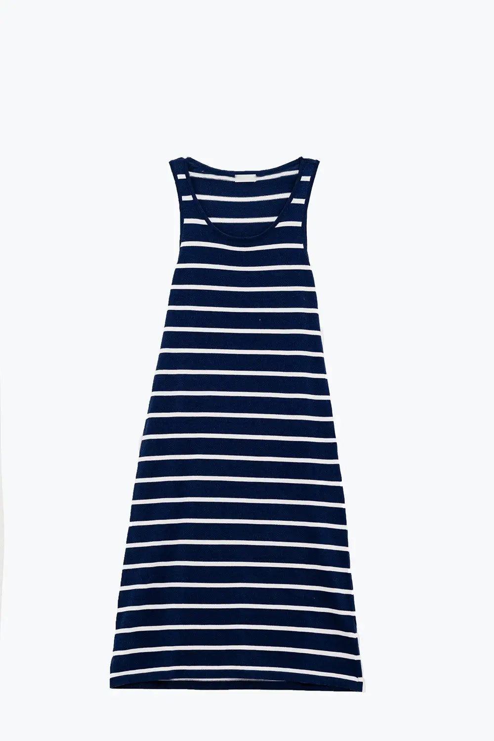 Robe maxi avec débardeur et encolure dégagée en bleu marine - Vestidos