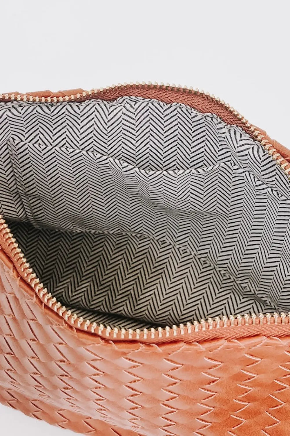 Romee Woven Saddle Bag - Crossbody Bag