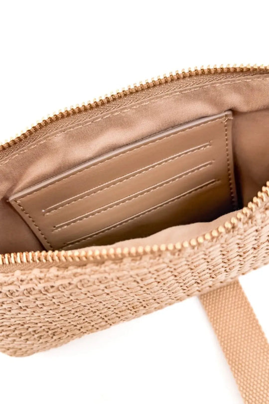 Rome Raffia Clutch Card Wallet Wristlet - Wristlet