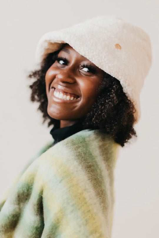 Sage Sherpa Bucket Hat - Bucket Hat