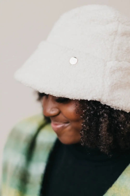 Sage Sherpa Bucket Hat - Bucket Hat