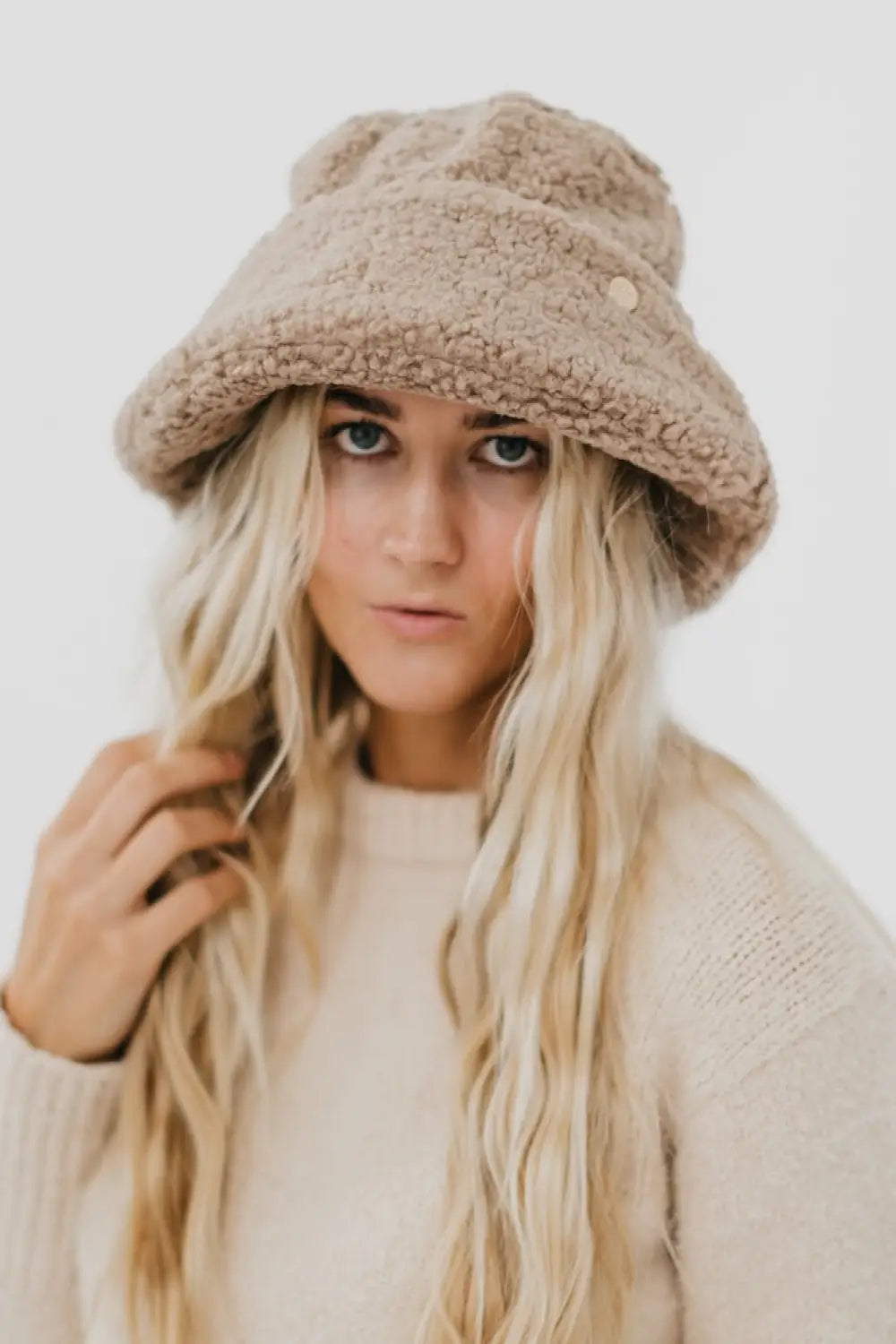 Sage Sherpa Bucket Hat - Bucket Hat