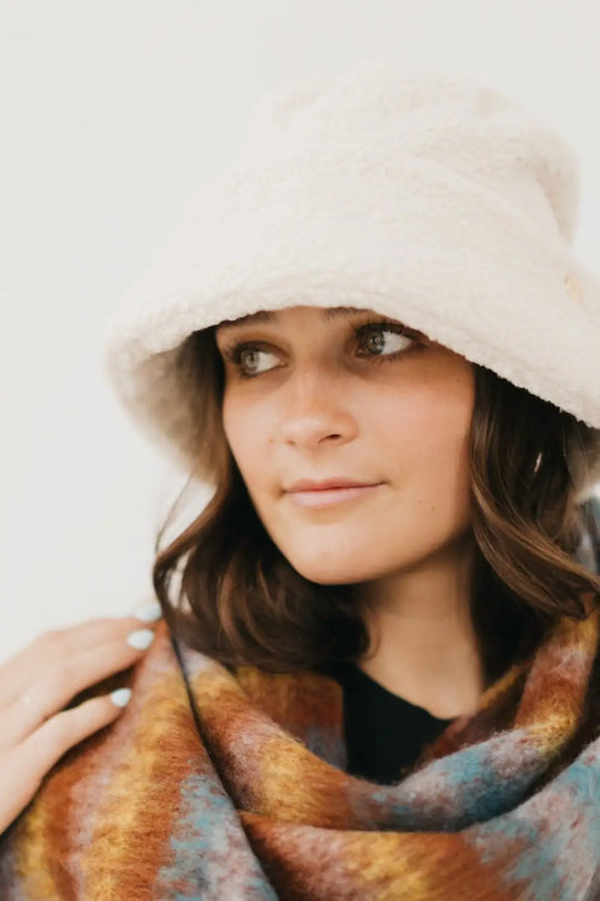 Sage Sherpa Bucket Hat - Bucket Hat