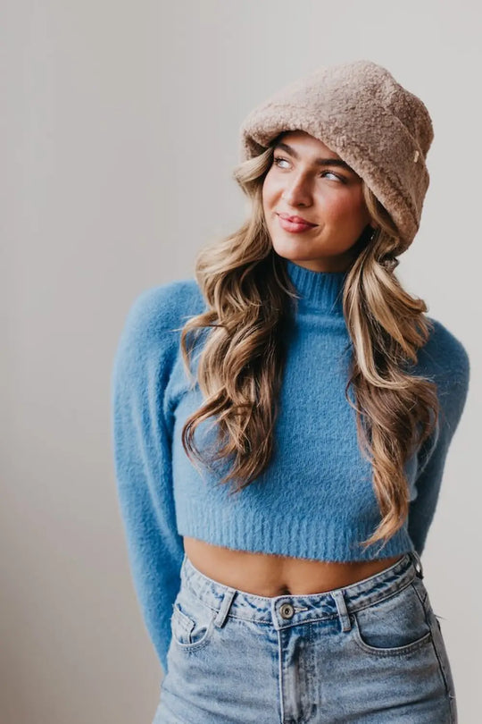 Sage Sherpa Bucket Hat - Bucket Hat