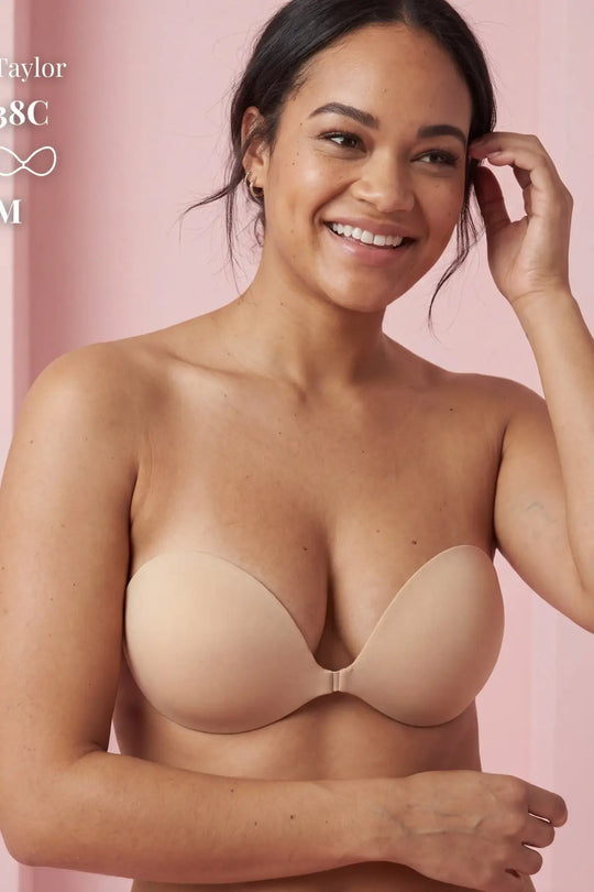 Sticky Boobs Sticky Bra – Adhesive Push-Up Backless Strapless Bra