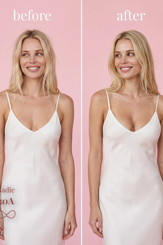 Sticky Boobs Sticky Bra – Adhesive Push-Up Backless Strapless Bra