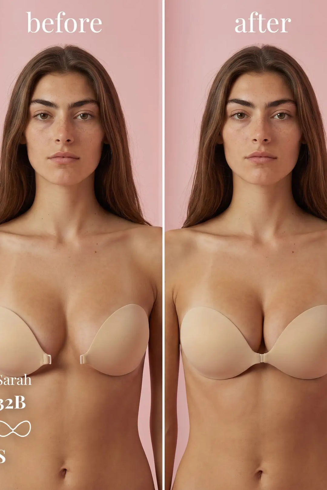 Sticky Boobs Sticky Bra – Adhesive Push-Up Backless Strapless Bra
