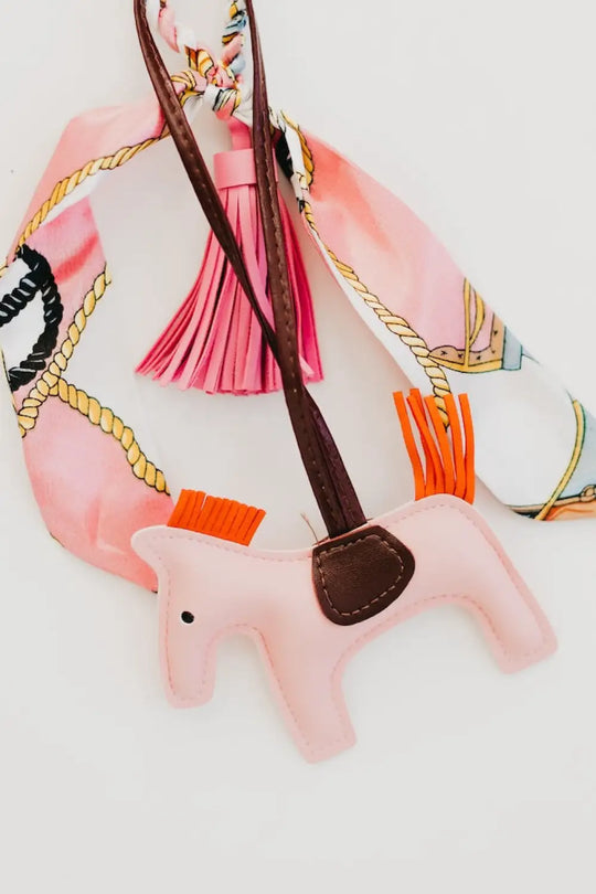 Secretariat Bag Charm - Blush - Charms
