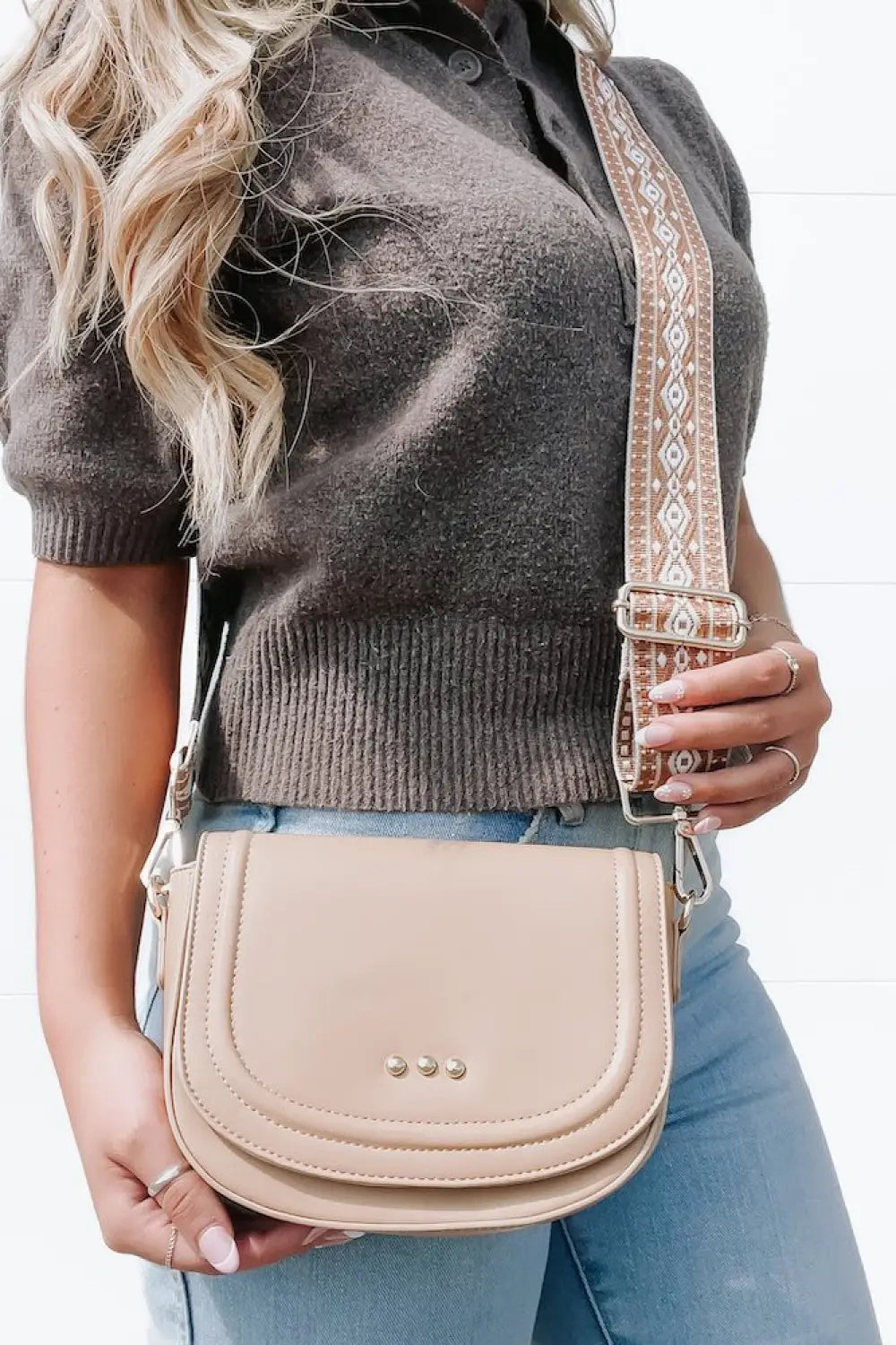 Serenity Saddle Bag - Crossbody Bag