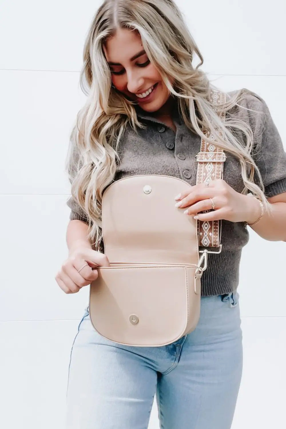 Serenity Saddle Bag - Crossbody Bag