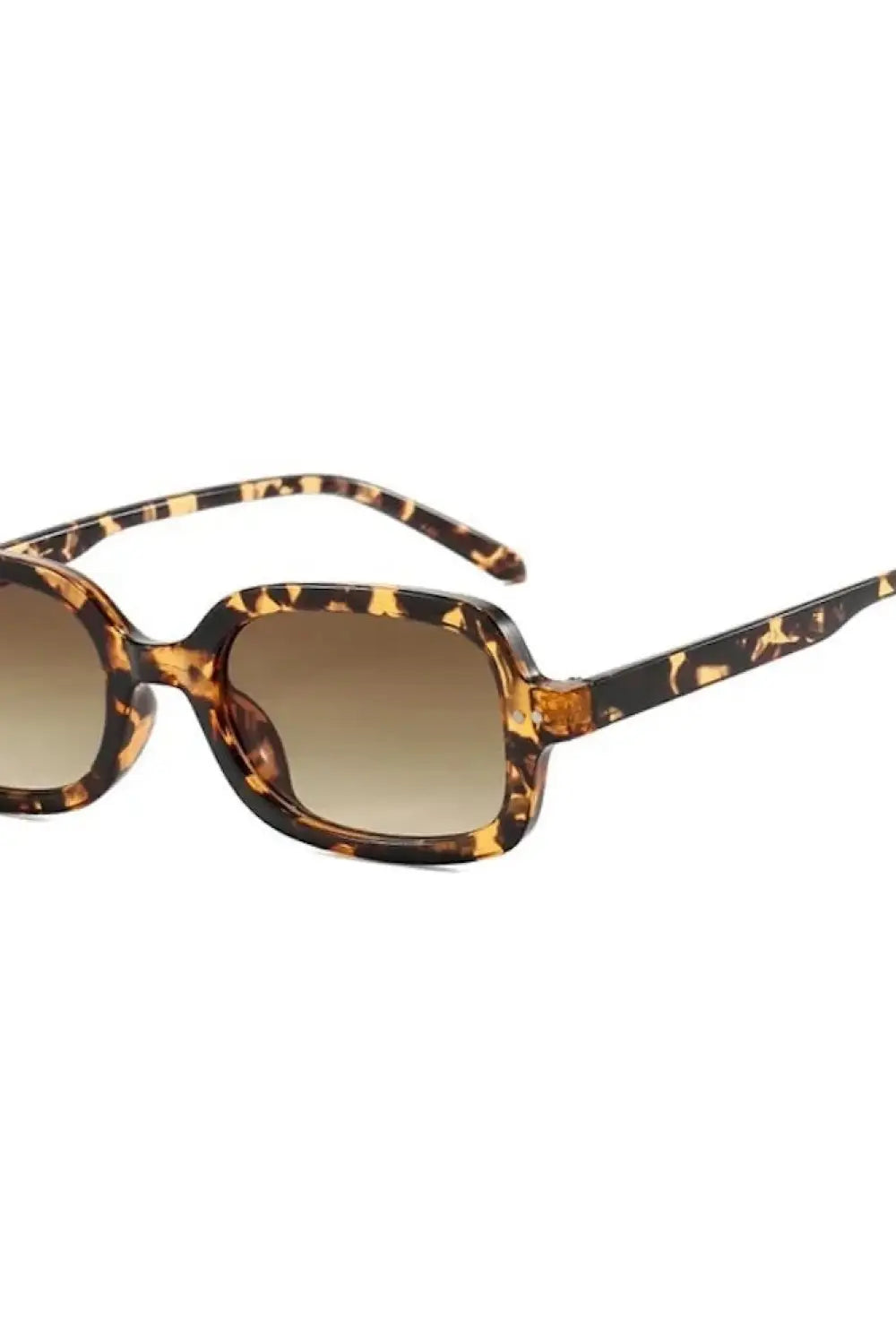 Sheila Retro Oval Sunglasses - Tortoise/Brown Lens - Sunglasses