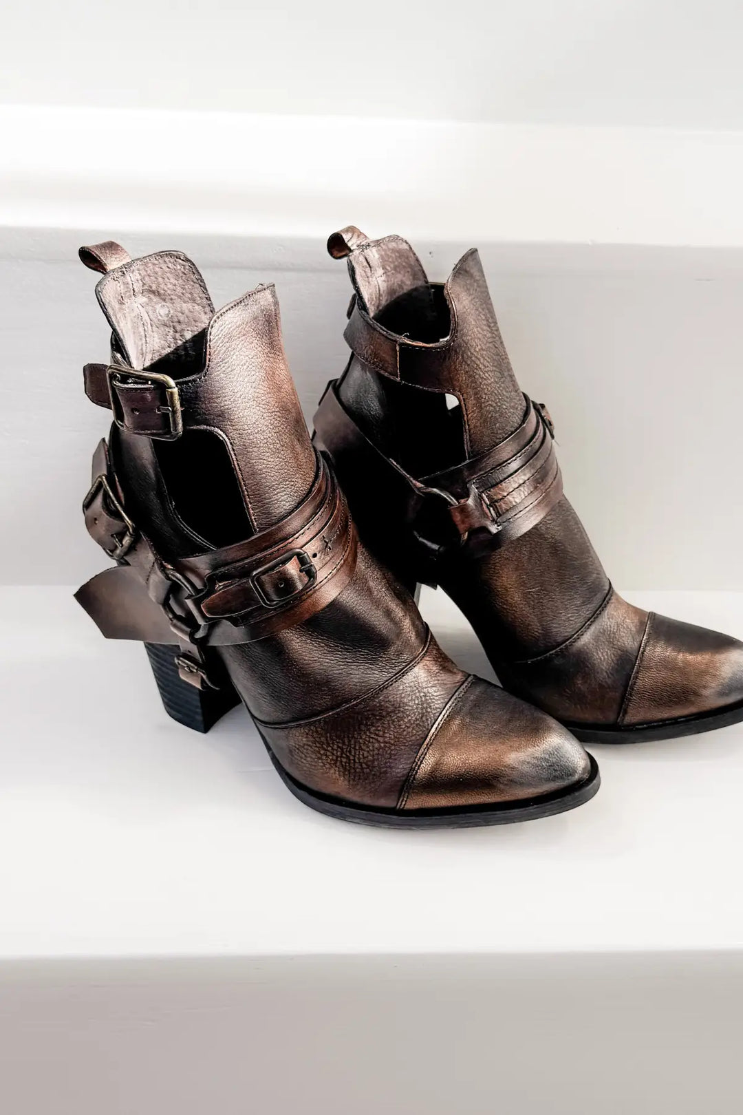 Sheila Boot in Tan - 100 Western Boots