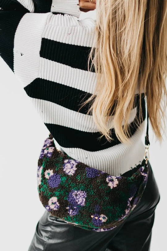 Shirley Sherpa Crossbody Bag - Crossbody Bag