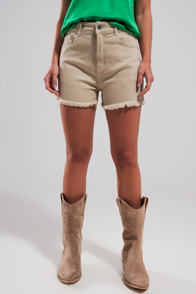 Q2 Shorts in beige