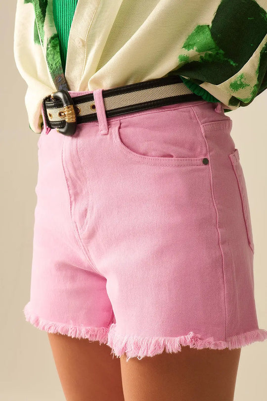 Shorts in pink - Jeans