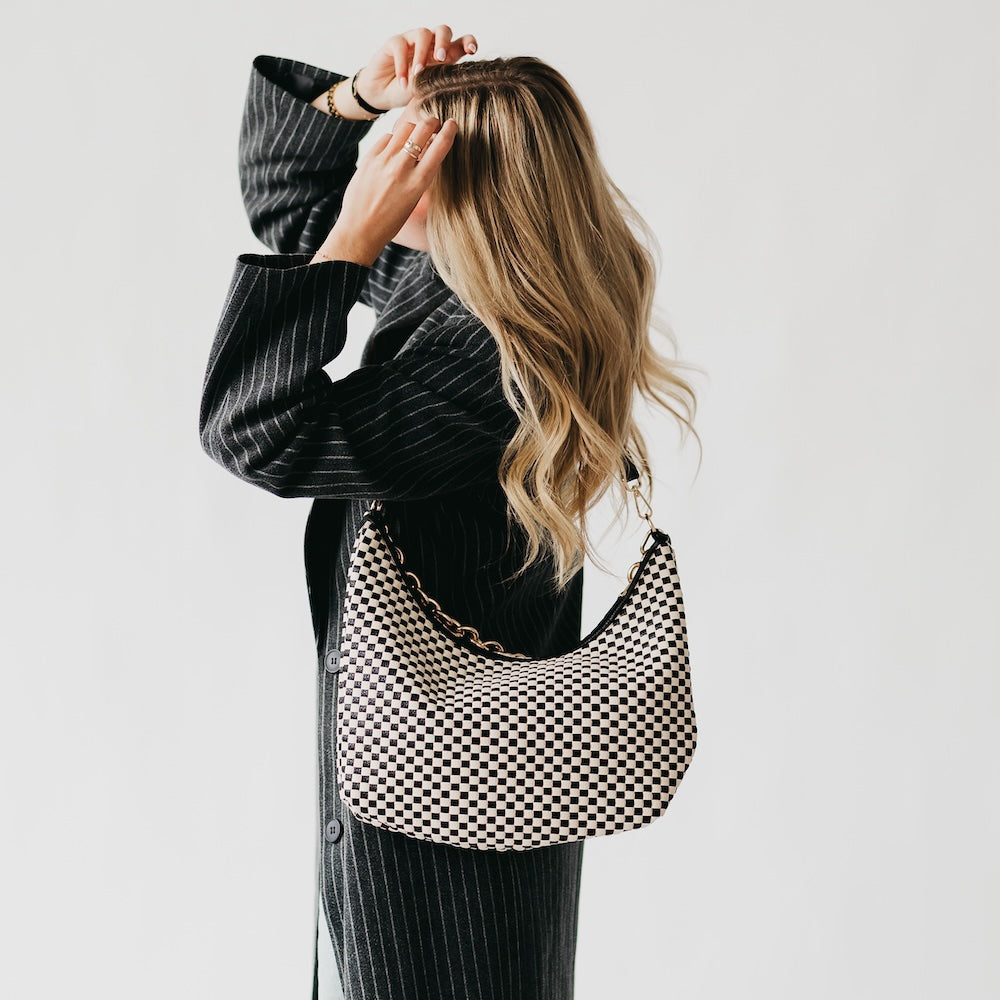 Sienna Slouchy Woven Shoulder Bag - NEW COLORS!
