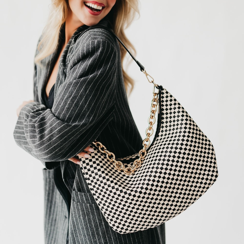 Sienna Slouchy Woven Shoulder Bag - NEW COLORS! - MELISSA JEAN
