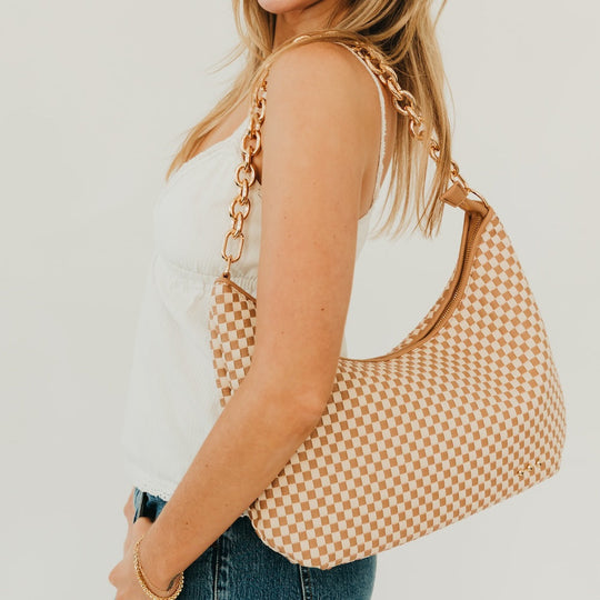 Sienna Slouchy Woven Shoulder Bag - NEW COLORS!
