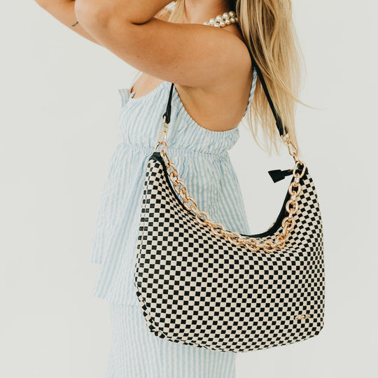 Sienna Slouchy Woven Shoulder Bag - NEW COLORS! - MELISSA JEAN