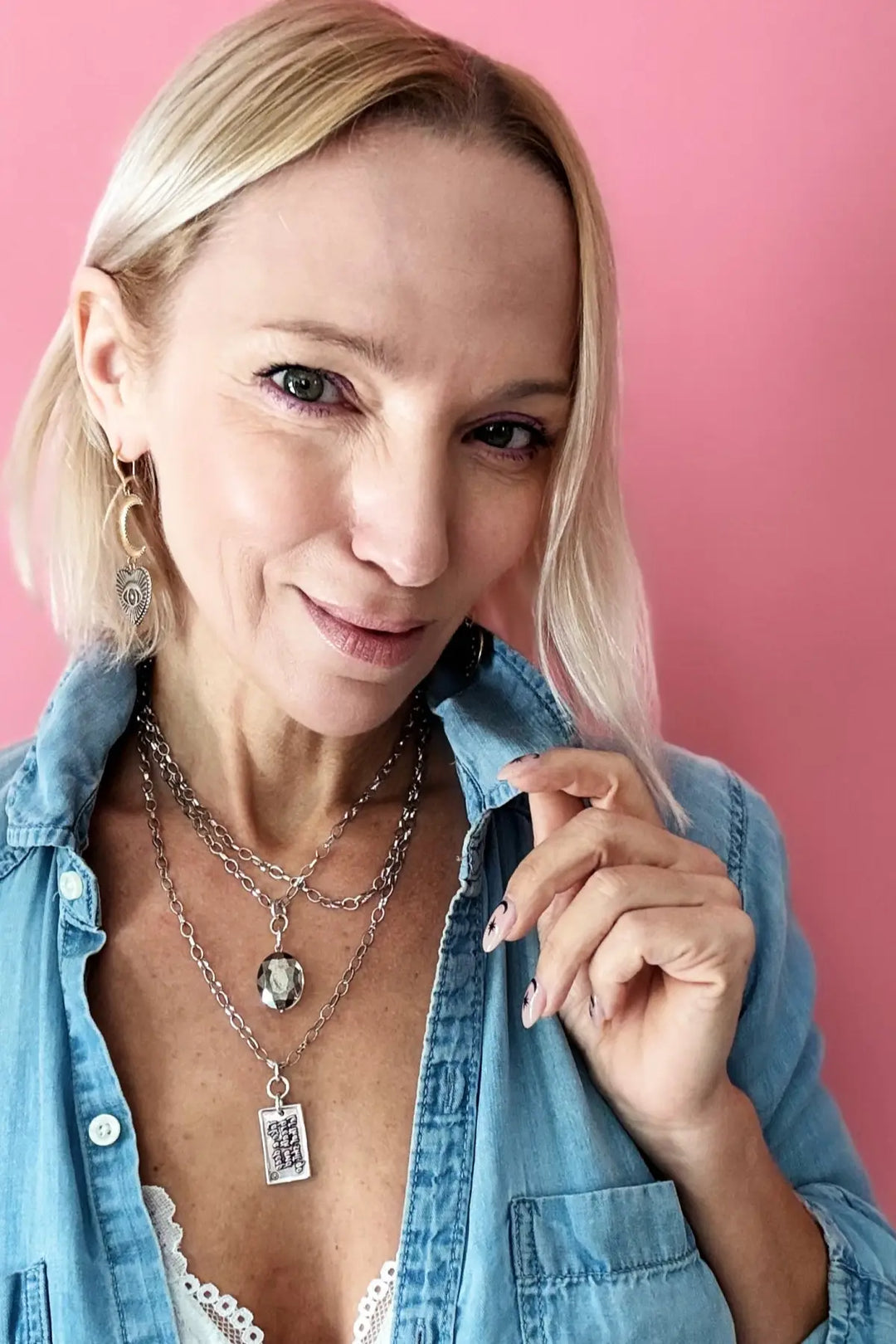 Take a Deep Breath and Let That Shit Go Original Lite Necklace - original lite