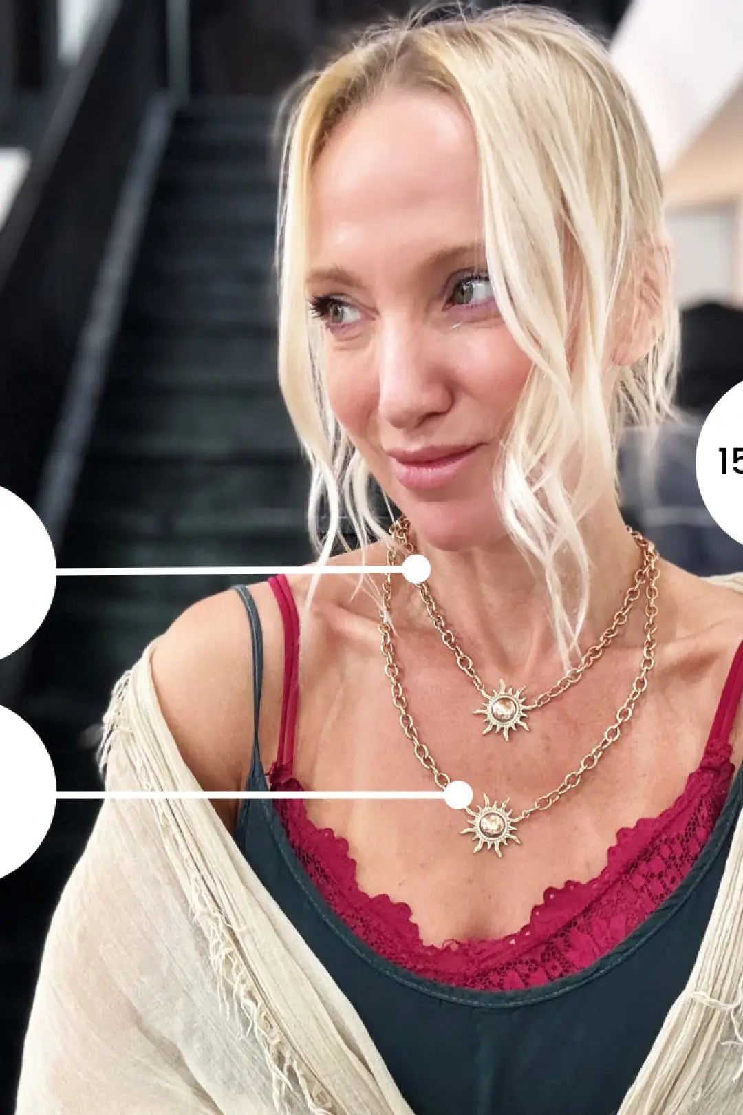 Grateful Sun Choker Necklace - midi choker