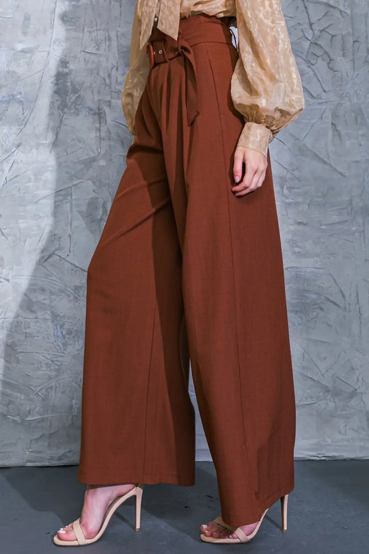 STARE DOWN THE PAST WOVEN PANTS - PANTS