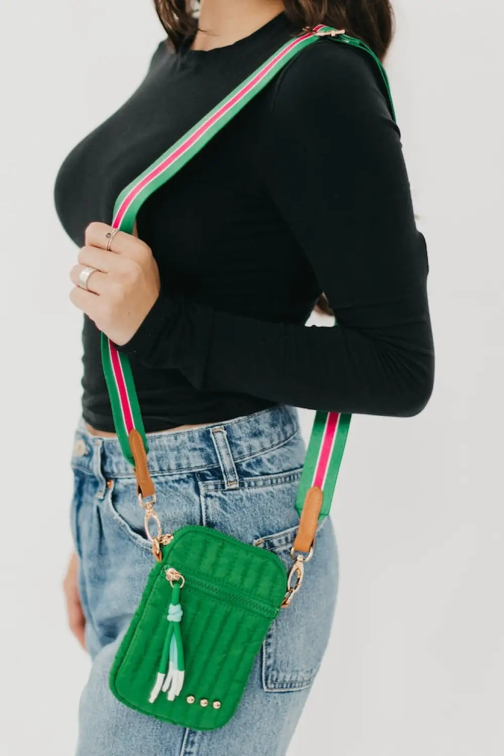 Starlette Quilted Crossbody Bag - Crossbody Bag