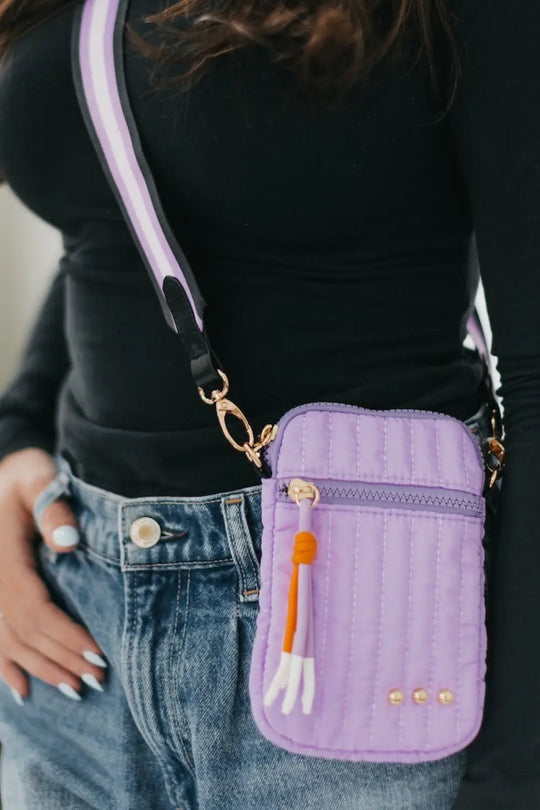 Starlette Quilted Crossbody Bag - Crossbody Bag