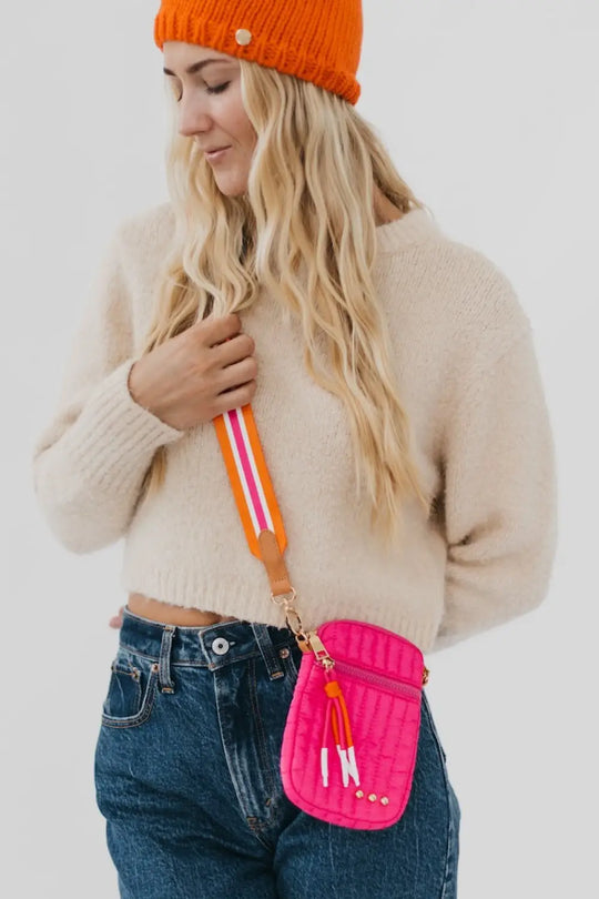 Starlette Quilted Crossbody Bag - Crossbody Bag