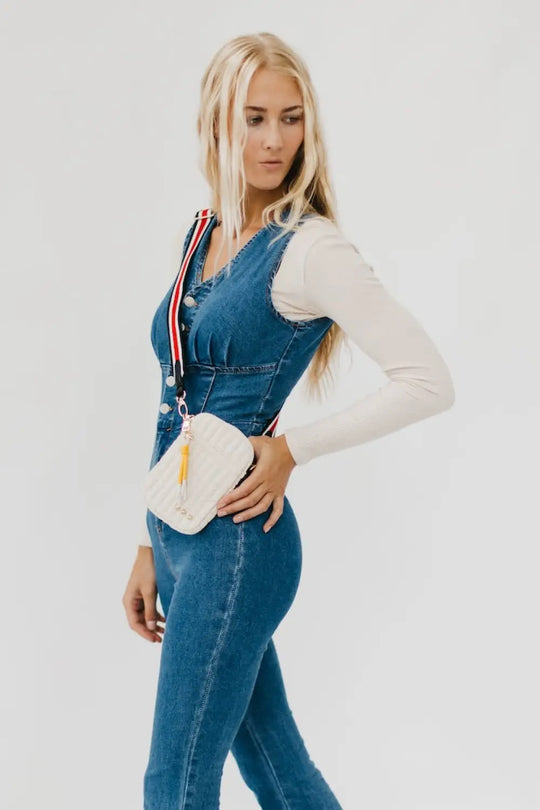 Starlette Quilted Crossbody Bag - Crossbody Bag