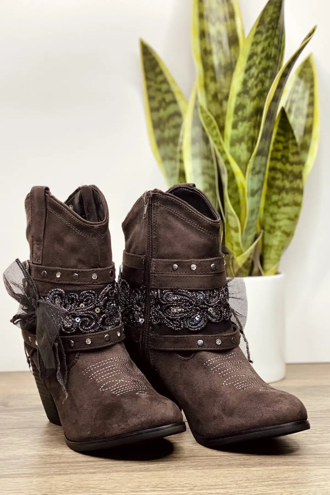 Stash Bootie in Grey - 130 Sandals
