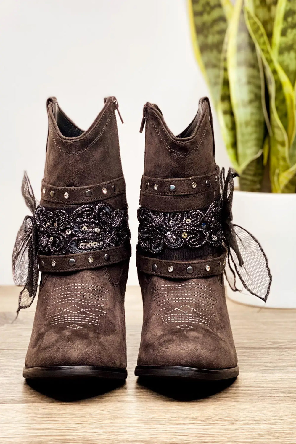 Stash Bootie in Grey - 130 Sandals