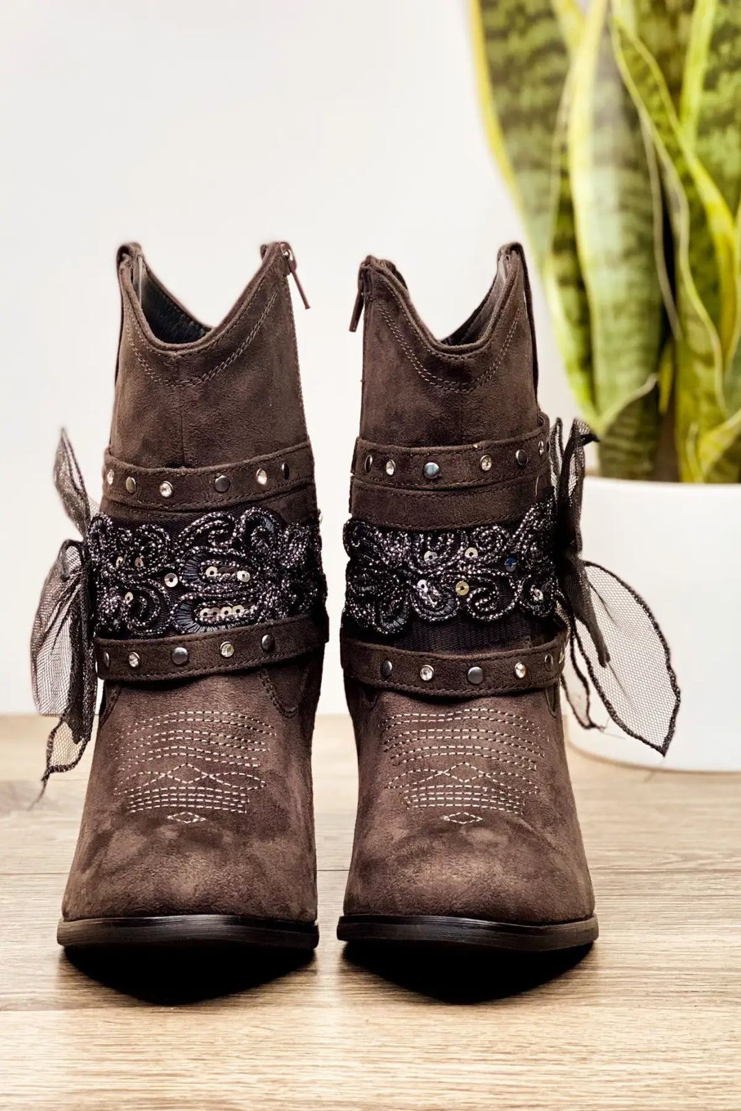 Stash Bootie in Grey - 130 Sandals