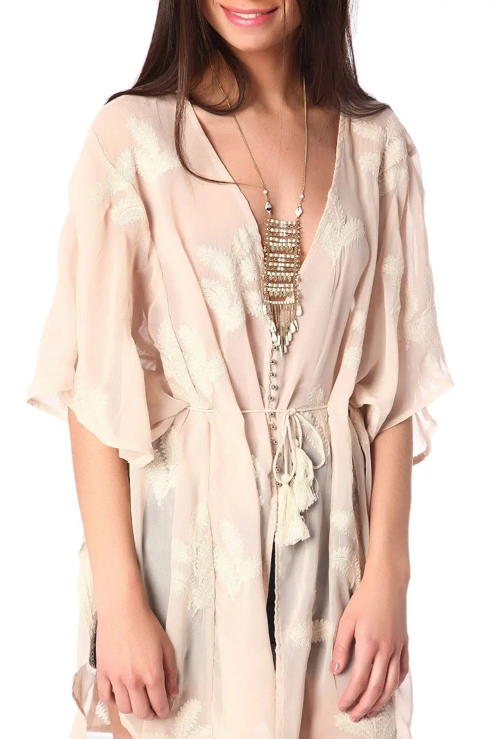 Statement Festival Necklace - One Size / Gold - Necklaces