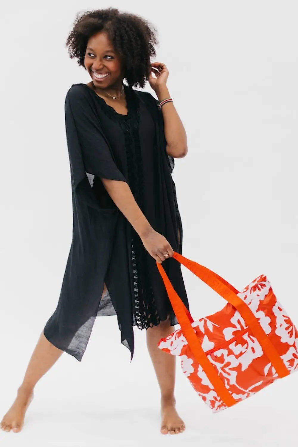 Sunday In Naples Crochet Kimono - Kimono