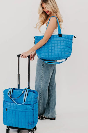Tenley Quilted Tote Roller Bag - Tote Bag